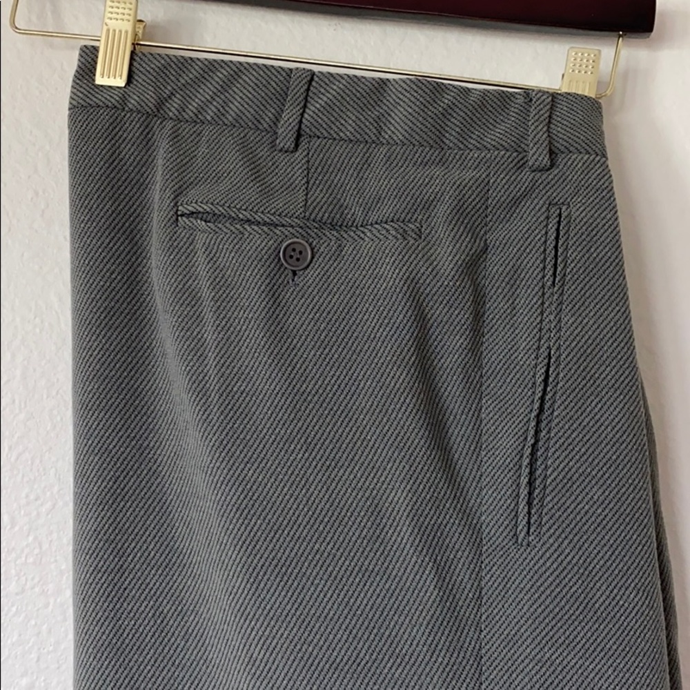 BOGO Giorgio Armani Dress Pants—Textured Grey